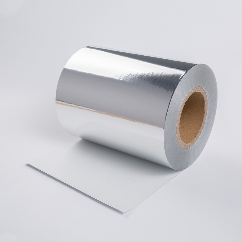 PaperGloss Zilver PET Met Coating Erop